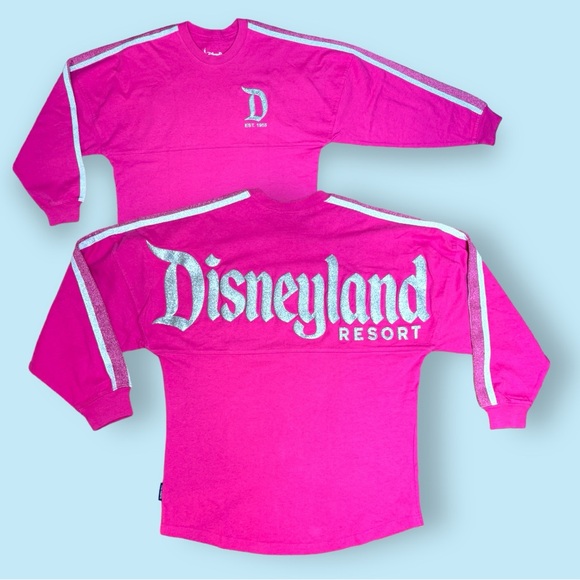 Disney Parks Authentic Disneyland Resort EST. 1955 Pink Spirit Jersey NWOT - Picture 1 of 6